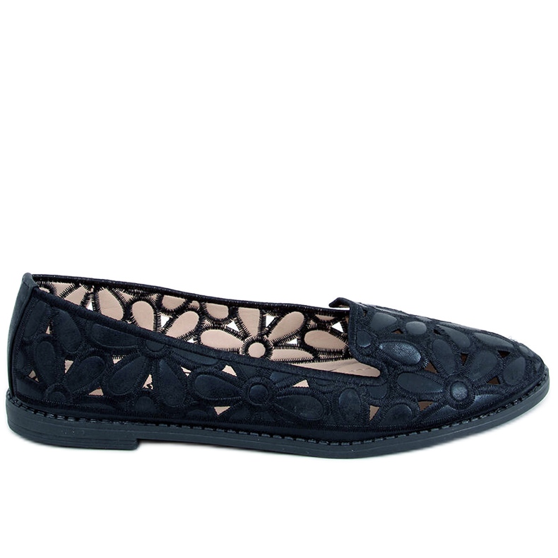 Ballerine traforate Ragna Black nero