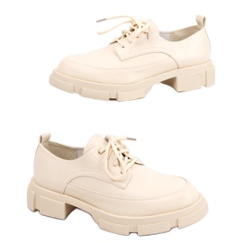 Scarpe con suola alta Unna Beige