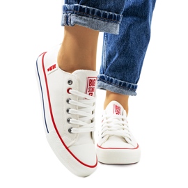 Sneakers da donna Big Star bianche JJ274130 bianca