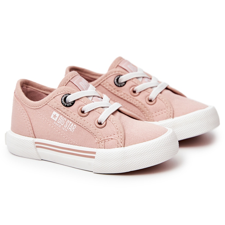 Sneakers Slip Big Star JJ374166 Rosa chiaro