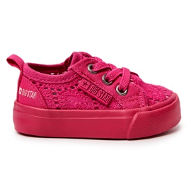 Sneakers traforate Big Star JJ374015 Rosa