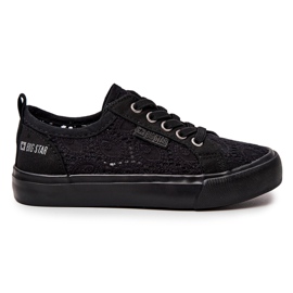 Sneakers nere traforate Big Star JJ374011 nero