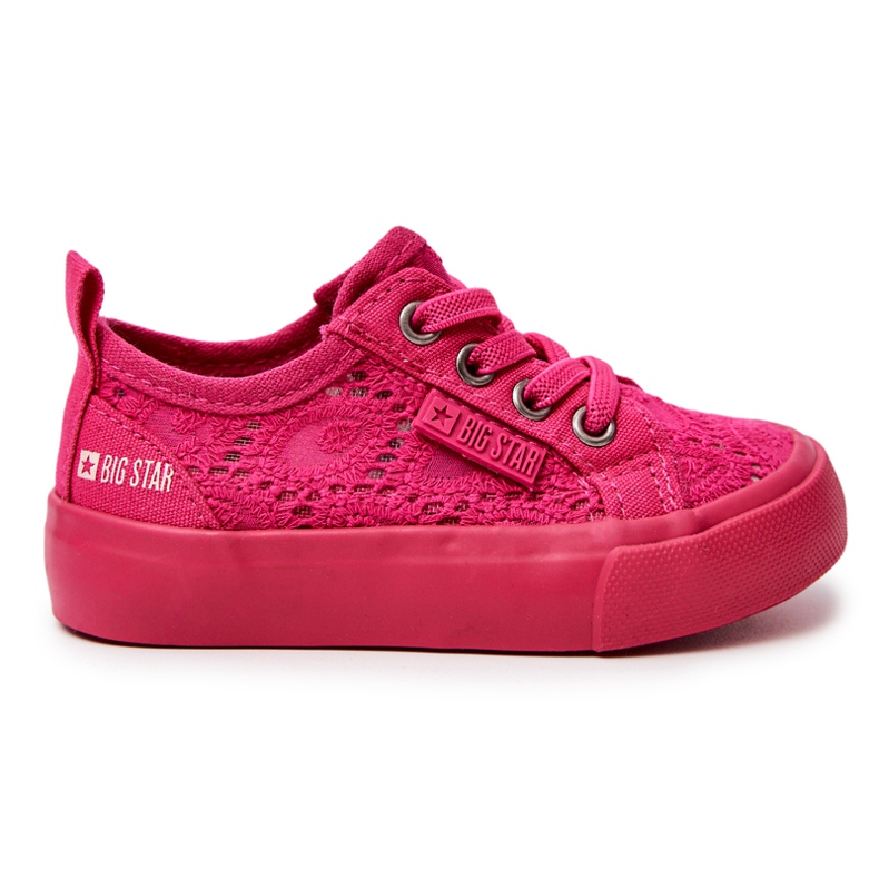 Sneakers Openwork Big Star JJ374131 Rosa