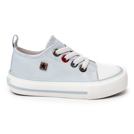 Sneakers basse classiche da bambino Big Star HH374094 Blu