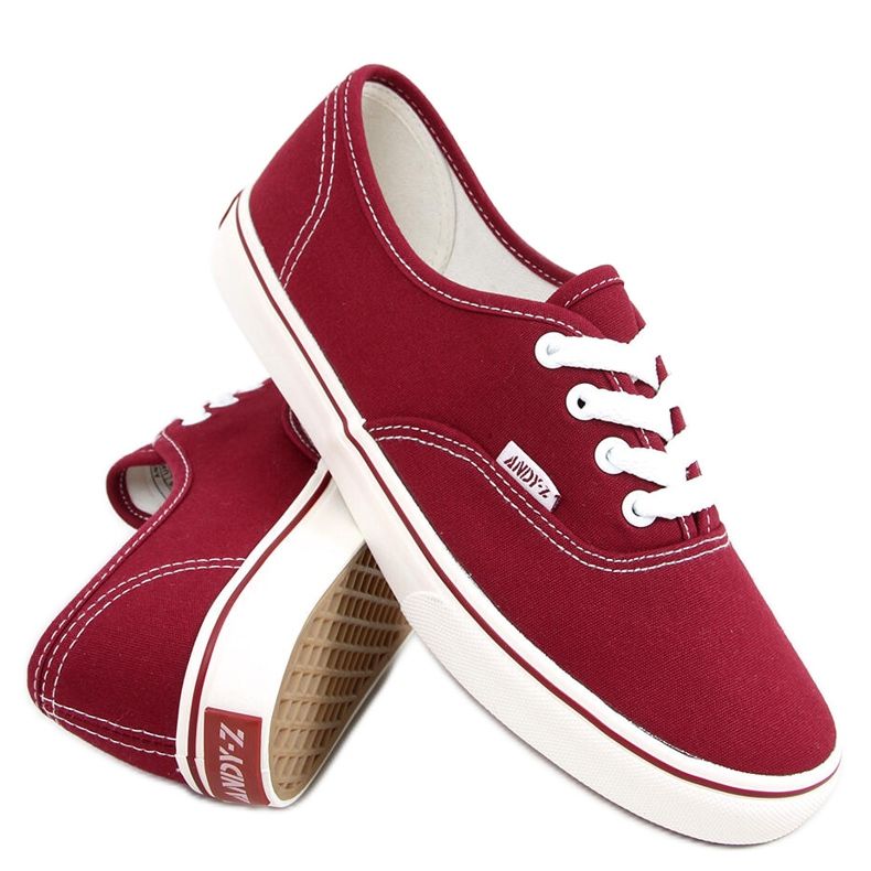 Sneakers Aura Wine da donna rosso