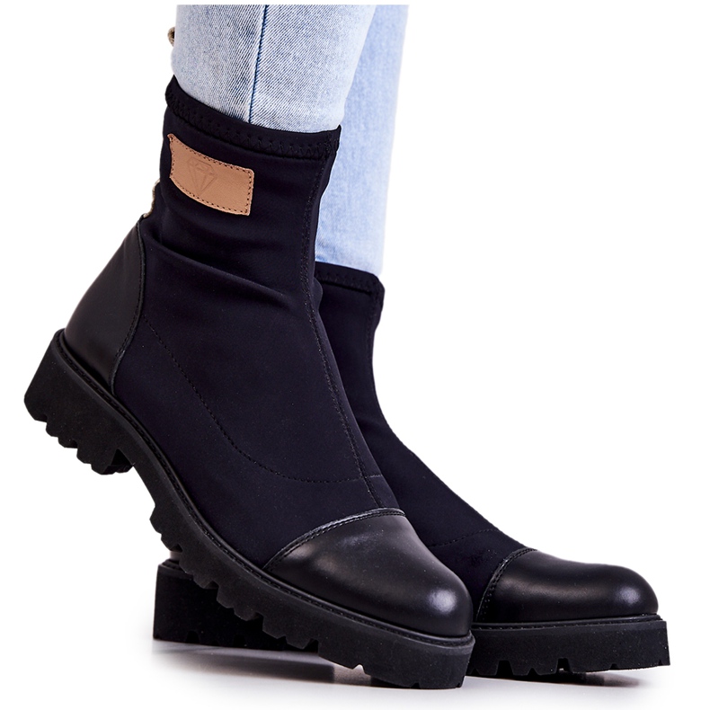 Slip-on in tessuto Nicole Nero 2705