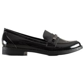 TRENDI Eleganti scarpe laccate nero