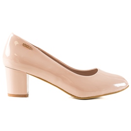 Goodin Eleganti décolleté laccate rosa