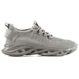 TRENDI Scarpe sportive da uomo alla moda grigio