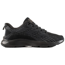 TRENDI Scarpe sportive nere classiche nero