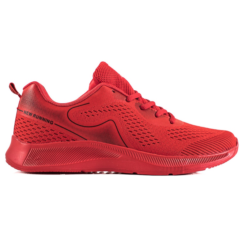 TRENDI Scarpe sportive leggere rosso