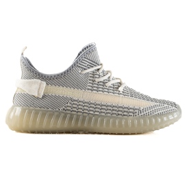 TRENDI Sneakers da uomo comode grigio