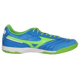 Scarpe da calcio Mizuno Morelia Sala Classic M Q1GA210230 bianco, blu, verde blu