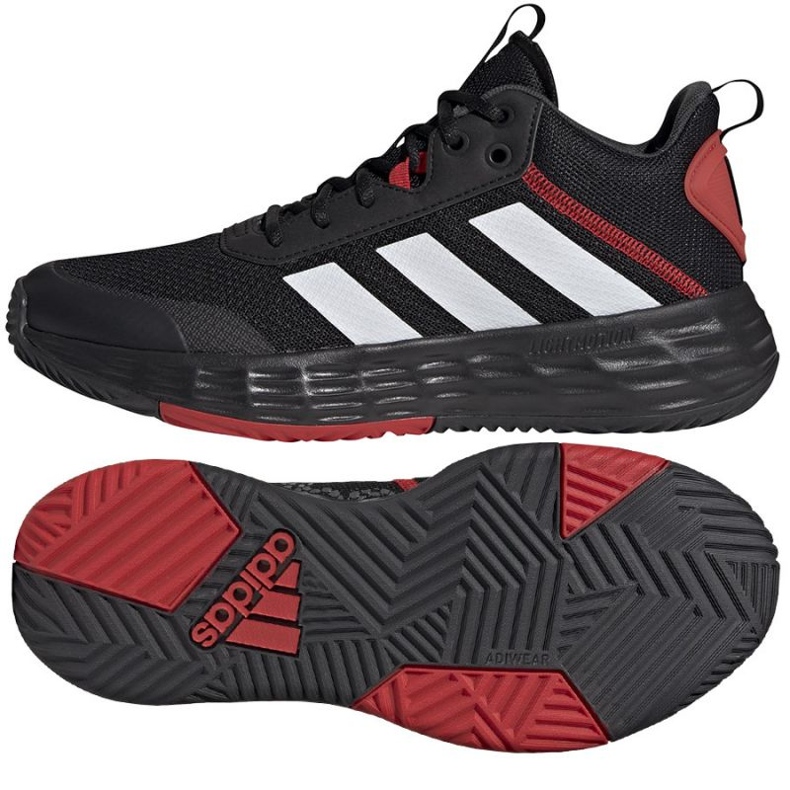 Scarpe da basket Adidas OwnTheGame 2.0 H00471 nero nero