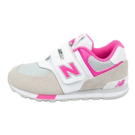 Scarpe New Balance Jr IV574FNG bianca