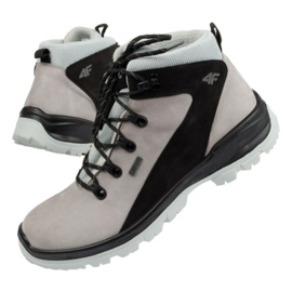 Scarpe da trekking 4F W OBDH254 26S nero grigio