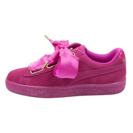 Puma Suede Heart Satin W 362714 01 rosa