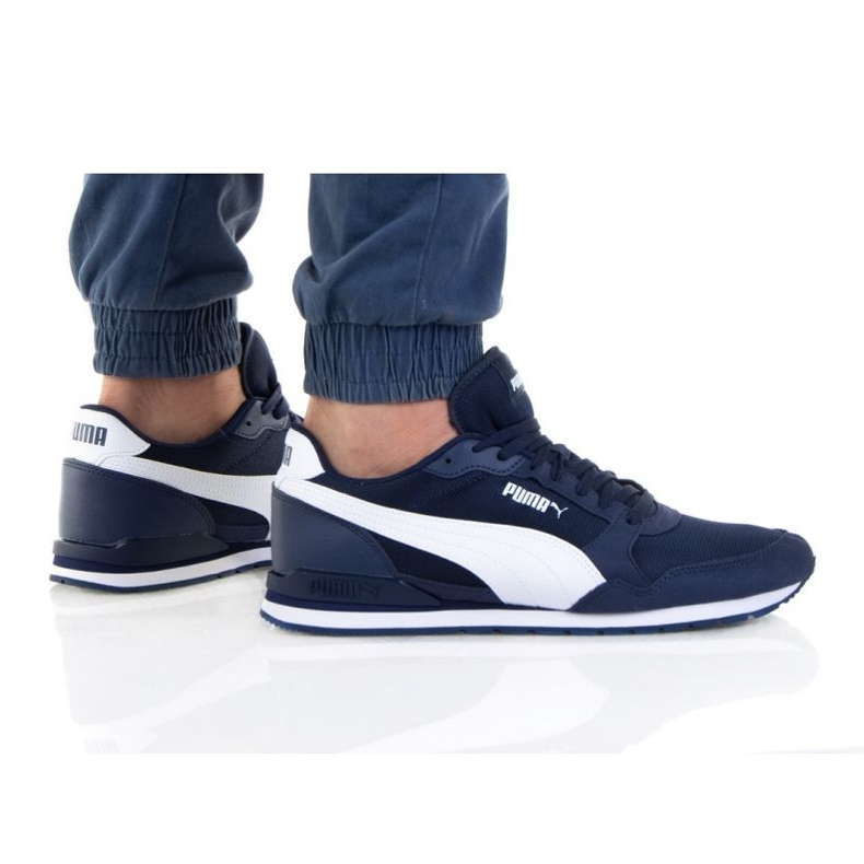 Scarpe Puma St Runner V3 Mesh 384640 02 bianca