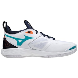 Scarpe da pallavolo Mizuno Wave Momentum 2 M V1GA211236 bianca bianca