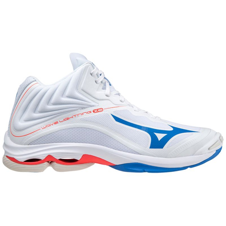 Scarpe indoor Mizuno Wave Lightning Z6 Mid V1GA200525 bianca bianca