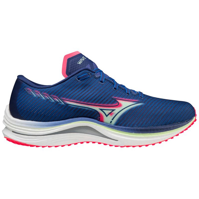 Mizuno Wave Rebellion M J1GC211783 scarpe da corsa blu