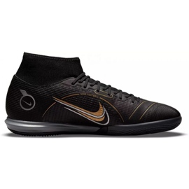 Nike Mercurial Superfly 8 Academy Ic M DJ2875 007 scarpe da calcio nero nero