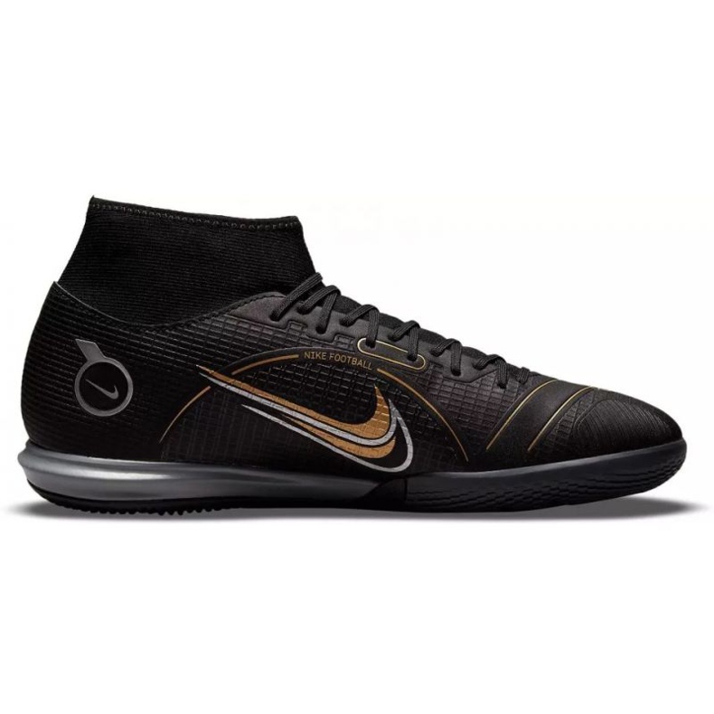 Nike Mercurial Superfly 8 Academy Ic M DJ2875 007 scarpe da calcio nero nero