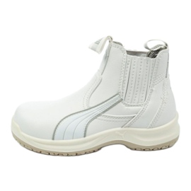 Scarpe antinfortunistiche PUMA Clear Chelsea Mid S2 Src U 63.038.0 bianca