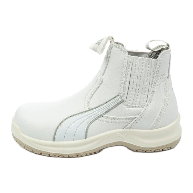Scarpe antinfortunistiche PUMA Clear Chelsea Mid S2 Src U 63.038.0 bianca