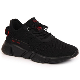Scarpe sportive in tessuto Big Star W JJ274273 nere nero