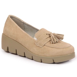 Scarpa in pelle Filippo W PAW274B beige