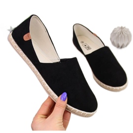 Espadrillas slip on con intagli Novità W EVE270A nero