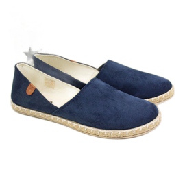 Espadrillas con intagli Novità W EVE270C blu navy