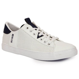 Low-top in similpelle Big Star M JJ174226 bianco