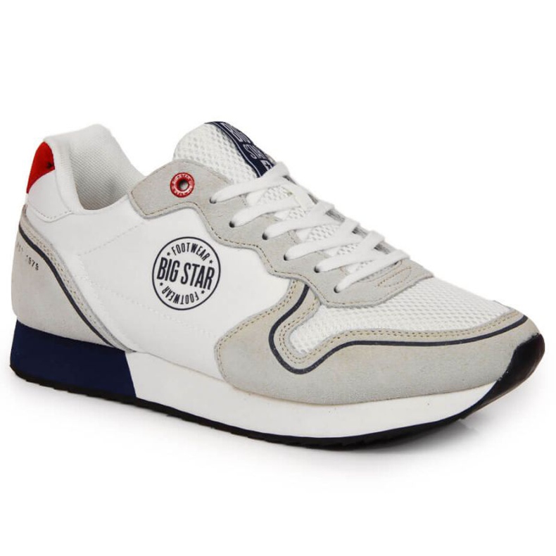 Big Star M JJ174141 scarpe sportive bianche bianca grigio
