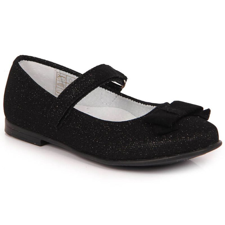 Ballerine in velcro Kornecki Jr 6802 nere nero