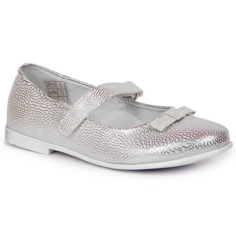 Ballerine comunione Kornecki Jr. 6493 argento