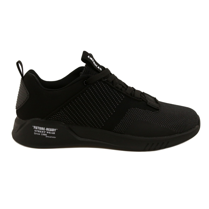 Scarpe sportive da uomo American Club RH80 / 22 nere nero