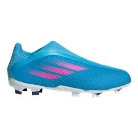 Scarpe da calcio Adidas X Speedflow.3 Ll Fg Jr GW7497 blu blu