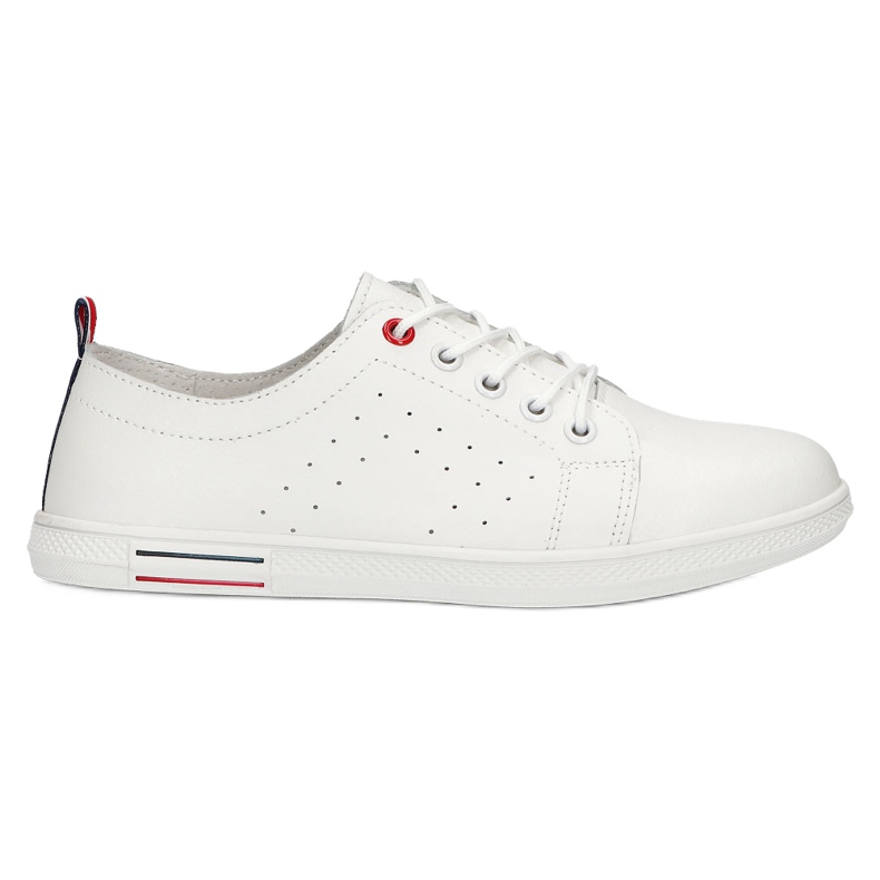 Sneakers da donna legate Filippo DP3508 Bianche