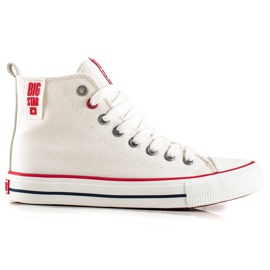 Sneakers Alte Big Star JJ274127 bianca