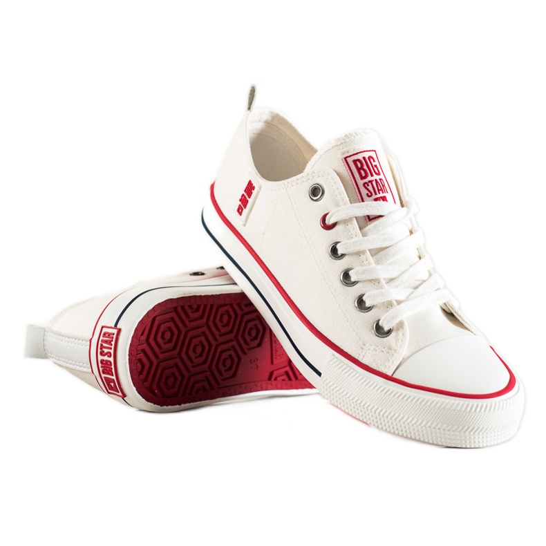 Sneakers Big Star da donna JJ274123 bianca
