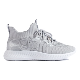 TRENDI Sneakers grigie alla moda grigio