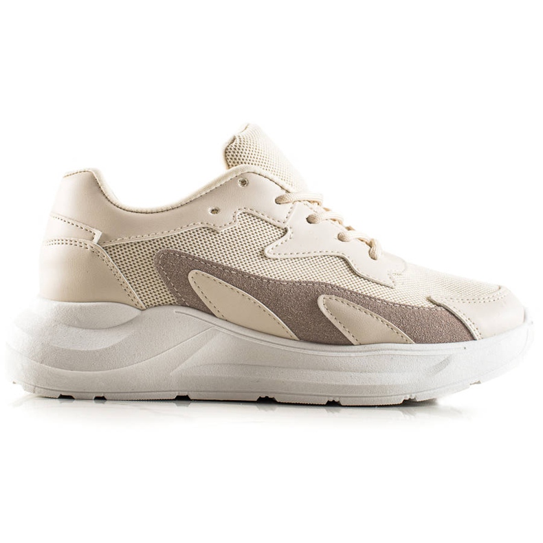 Ideal Shoes Scarpe da ginnastica classiche beige