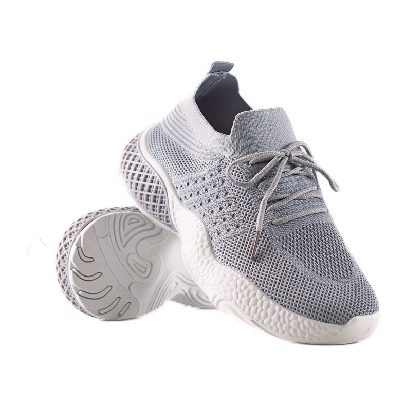 TRENDI Scarpe sportive legate grigio