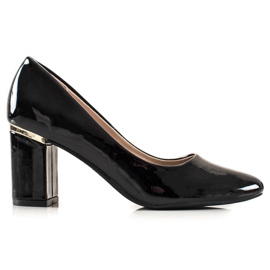 Goodin Décolleté classiche laccate nero