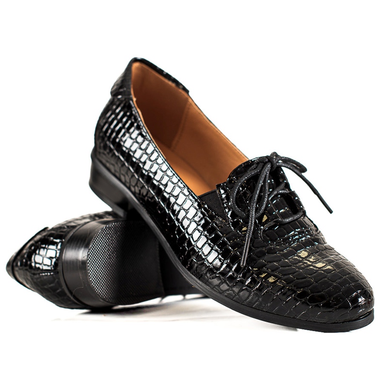 W. Potocki Eleganti scarpe Potocki stringate nero