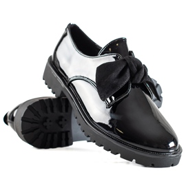 Goodin Scarpe classiche con fiocco nero