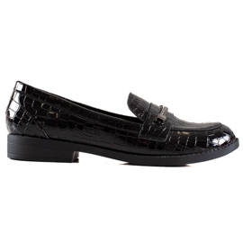 TRENDI Eleganti scarpe laccate nero
