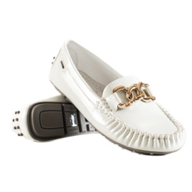 Goodin Mocassini Classici Con Ornamento bianco